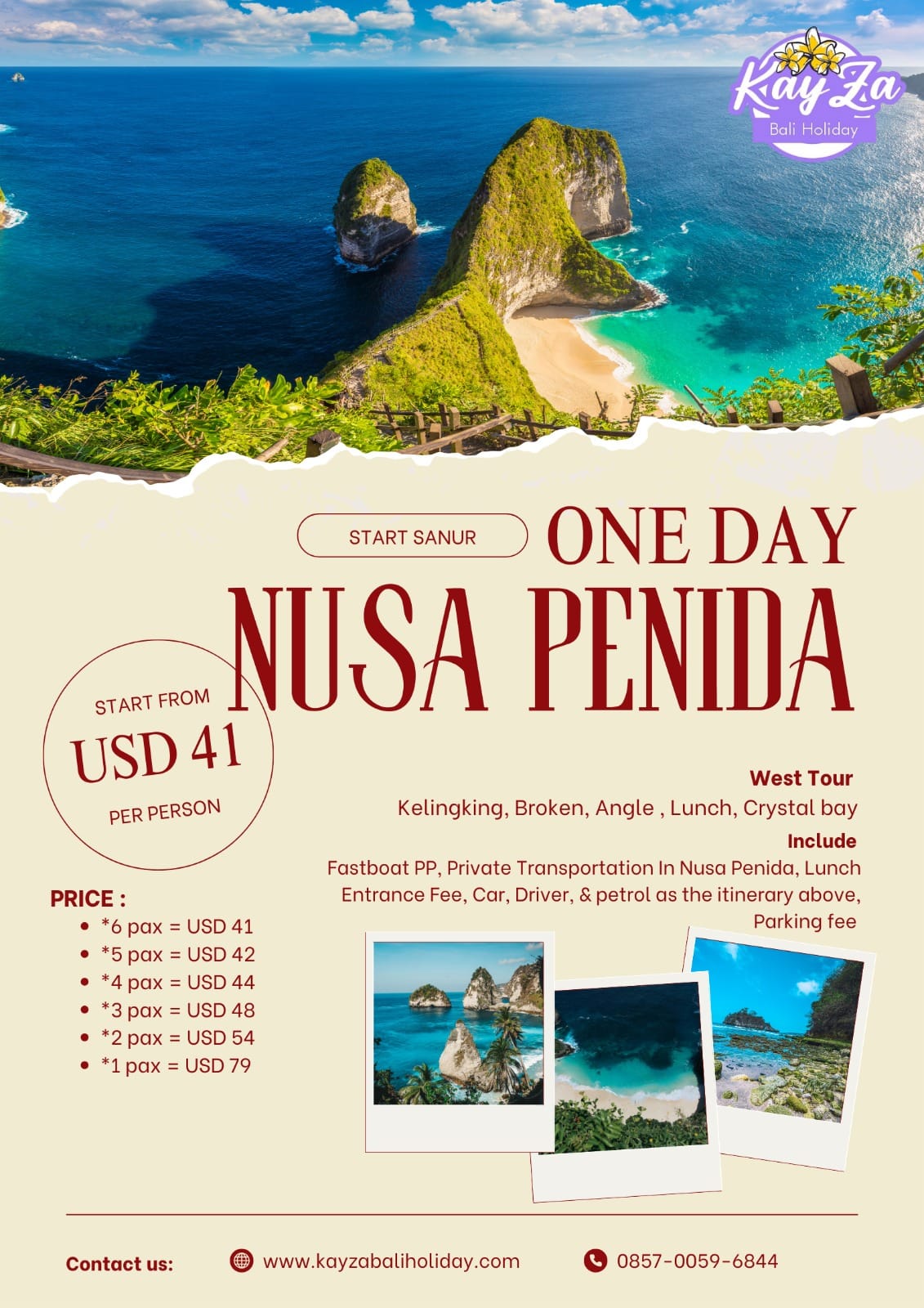 ONE DAY NUSPEN WEST TOUR